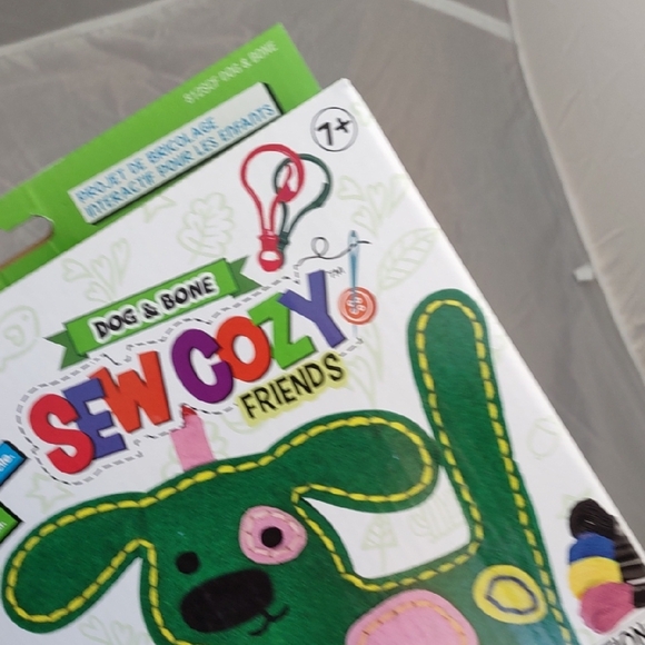 SewCozy Friends Dog & Bone Sewing Craft Kit Make Your Own Doggie & Bone - Picture 8 of 8